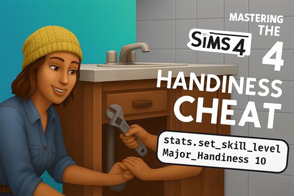 Mastering the Sims 4 handiness cheat