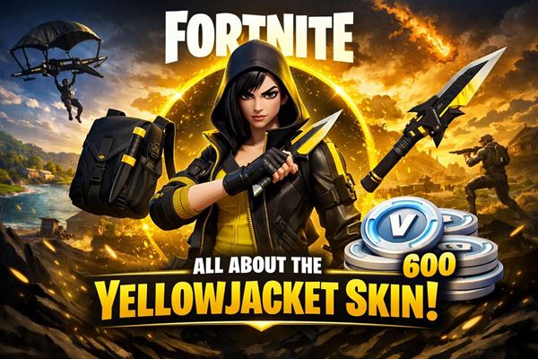 Everything you need to know about the fortnite yellowjacket skin