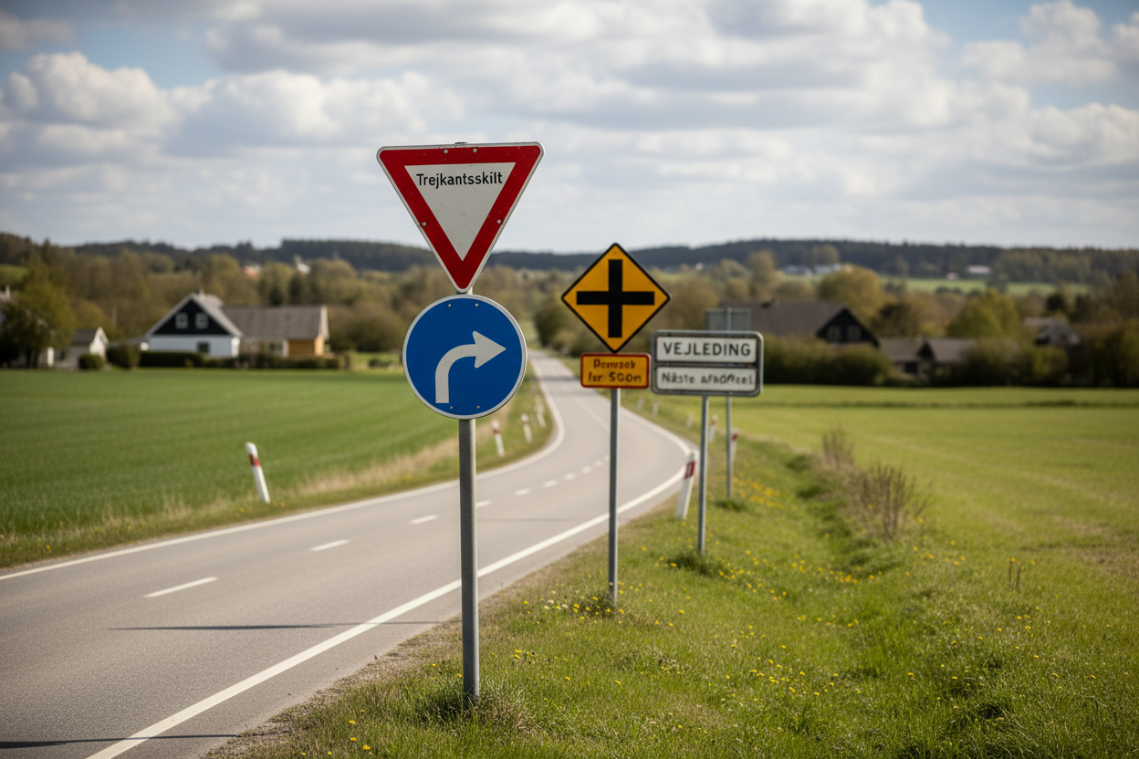 Forstå Vejskilte: En Guide til Sikkerhed og Navigation